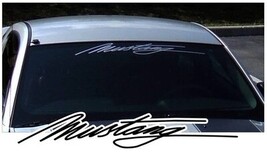 OEM MUSTANG SCRIPT CENTER WINDSHIELD BANNER DECAL NEW 1PC VINYL ORACLE U... - €37,02 EUR OEM MUSTANG SCRIPT CENTER WINDSHIELD BANNER DECAL NEW 1PC VINYL ORACLE U... - €37,02 EUR