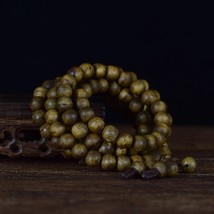 Premium Grade White Kyara Wild Oud Agarwood Bracelet from Hainan 8mm Dia... - $8,440.25 MXN