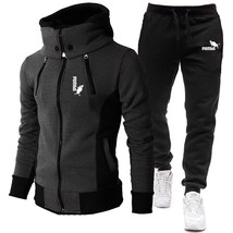 Spring and Autumn Men&#39;s New Trend Hoodie  Suit Men&#39;s  Winter Warmer Sweater Pant - £56.85 GBP