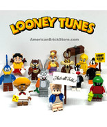 Minifigure Looney Tunes Cartoon Minifigue Set Of 12 US Seller - $70.31