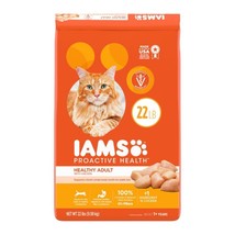 IAMS Proactive Health Adult Dry Cat Food Chicken, 1ea/22 lb - £70.82 GBP