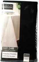 1 Ct Cameron Easy Care Table Cloth 60&quot; X 104&quot; Oblong Machine Wash Wrinkle Resist - £27.67 GBP
