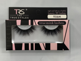 Trs True Mink Lashes Luxury 3D Lashes # 956 M Light &amp; Soft As A Feather - £3.93 GBP