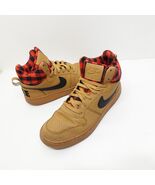 Nike Court Borough Premium Herren Sneaker Gelb/Orange Size 7.5  844884-700 - $44.99
