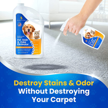 Professional Pet Stain and Odor Eliminator Spray - Enzyme-Powered Carpet Cleaner - £25.28 GBP