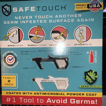 SafeTouch Hygiene Multi-Tool Works on Touch Screen Made in USA (2 Pack) - $180.81 MXN