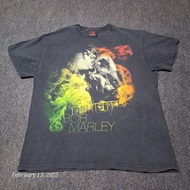 * Bob Marley Smokeing Shirt Large Black Zion Sportswear 2010 - £14.27 GBP