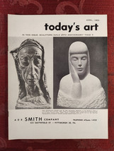 TODAYs ART Magazine April 1963 Sculpture Sculptors Guild 25th Anniversary - £8.35 GBP