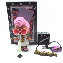 Lol Mini Doll Lil Grunge Grrrl Play Set Doll, Stage, Musical Set Pink Hair Up Do - £8.48 GBP
