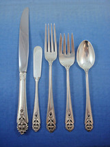 Queen&#39;s Lace by International Sterling Silver Flatware Set 12 Service 67 Pieces - £3,161.49 GBP