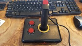 Vintage 1980 Advanced Gravis Analog Joystick Controller PC Flightstick 1... - $5.93
