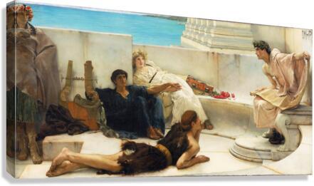 Lawrence Alma Tadema 1836 1912 A Reading from Homer 1885 Item image 3