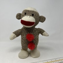 Sock Monkey Gemmy Side Stepping Stepper Musical Dancing Animated PARTS ONLY - $9.89
