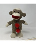 Sock Monkey Gemmy Side Stepping Stepper Musical Dancing Animated PARTS ONLY - £7.77 GBP