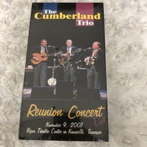 New CUMBERLAND TRIO Reunion Concert Live VHS 2002 Folk Revival NEW SEALED - £19.74 GBP