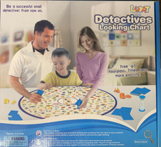 LUKAT Detectives Looking Chart Board Game Puzzle Brain Training Education - £19.46 GBP