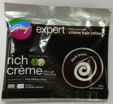 Godrej Expert Creme Haarfarbe Wählen Sie aus 5 Farben 20 GM + 20 ML - $5.99