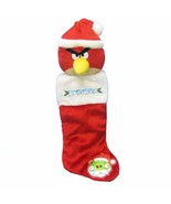 Kurt Adler Angry Birds Plush Head Stocking - $565.47 MXN