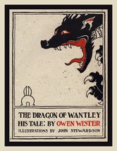 11961.Decoration Poster.Room wall.Home interior design art.Black Dragon &amp; Bunny - £13.66 GBP+