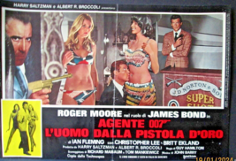 Roger Moore: C. Lee, James Bond 007 (Man With The Golden Gun) Rare Poster # 7 - £155.69 GBP