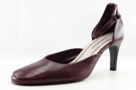 Naturalizer Size 6.5 M Purple Pointed Toe Mary Jane Leather Women - £15.85 GBP
