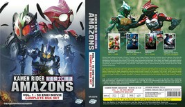 LIVE ACTION DVD~Kamen Rider Amazon(1974)+Amazons(2016)Complete Box Set~Eng sub - £22.27 GBP