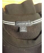 Land&#39;s End Sweatshirt 42-44 Cotton Men&#39;s Size L Black - €15,13 EUR