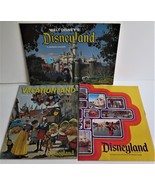 Vintage 1978 Walt Disney Disneyland A Pictorial Souvenir 2 Brochures 196... - £37.37 GBP