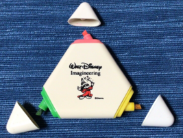 Vtg Walt Disney Triangle Imagineering Cast Marker Pen Mickey Mouse Sorcerer 892A - £11.35 GBP