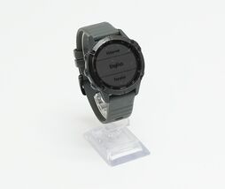 Garmin Fenix 6 Pro Solar 47mm Smartwatch - Black Slate Gray Band image 2