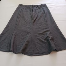 Southern Lady A-Line Women's Gray Skirt Rear Zipper Size 16 Measured Waist 17 image 2