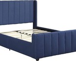 Christopher Knight Home Riley Fully-Upholstered Bed Frame-Queen-Size-Tra... - $537.99