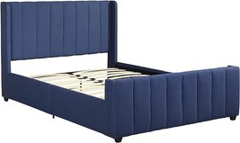 Christopher Knight Home Riley Fully-Upholstered Bed Frame-Queen-Size-Traditiona, - £423.93 GBP
