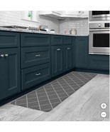 Apache Mills Kitchen Runner Gray Multicolor Diamond Stain Resistant Non-... - $1,013.38 MXN