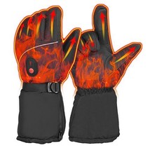 [Pack of 2] Electric Heated Gloves Battery Powered USB Touchscreen Thermal Gl... - £50.75 GBP