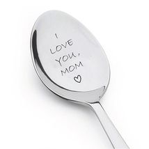 Boston Creative I Love You Mom Engraved Stainless Steel Spoon Gift - $216.62 MXN Boston Creative I Love You Mom Engraved Stainless Steel Spoon Gift - $216.62 MXN