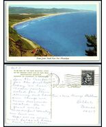 OREGON Postcard - View Of The Coast From Neah-Kan-Nie Mountain Q10 - $2.84