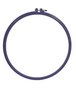 Susan Bates Purple Hoop-La Embroidery Hoop 10 Inch - $10.87 CAD