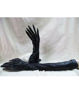 Black Long Fingered Gloves Witch Sorceress Wicked Clown Goth Twisted Sle... - $294.17 MXN
