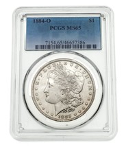 1884-O Argent Morgan Dollar Classé Par PCGS Comme MS-65 - $258.11