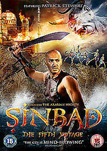 Sinbad - The Fifth Voyage DVD (2014) Shahin Sean Solimon Cert 12 Pre-Owned Regio - £13.74 GBP