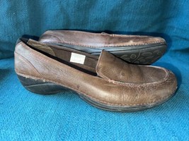 Merrell Slip On Loafers Women’s Sz 8.5 Brown Ortholite QForm - £14.15 GBP