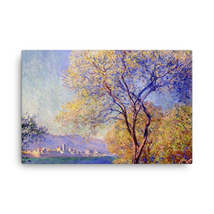 Claude Monet Antibes Seen from the Cape, Mistral Wind, 1888.jpeg Canvas Print - £78.06 GBP+