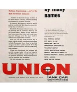 1961 Union Tank Car Company Bulk Terminal Advertisement Transportation D... - $460.99 MXN