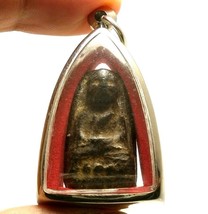 2497 Lp Tuad Thuad Pim Phra Rod Real Thai Great Buddha Amulet Lucky Rich Pendant - £234.71 GBP