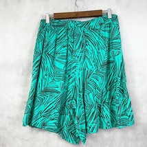 Ellos Womens Tropical Shorts Size Small Flowy Beachy Casual Comfort Pull On - $15.29