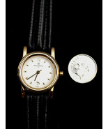 Wristwatch, Lady&#39;s, Michel Herbelin Gold Plate Leather ETA Swiss 7 Jewel... - $405.04 CAD
