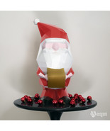 Santa Claus papercraft template - $10.00