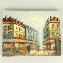 Vintage Caroline Burnett French Impressionist 8x10 Original Oil Painting Signed - £63.71 GBP