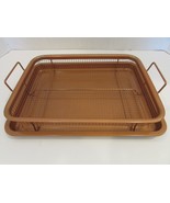 Copper Chef Crisper Tray Baker Basket &amp; Pan 9 x 12 Non Stick - €13,60 EUR